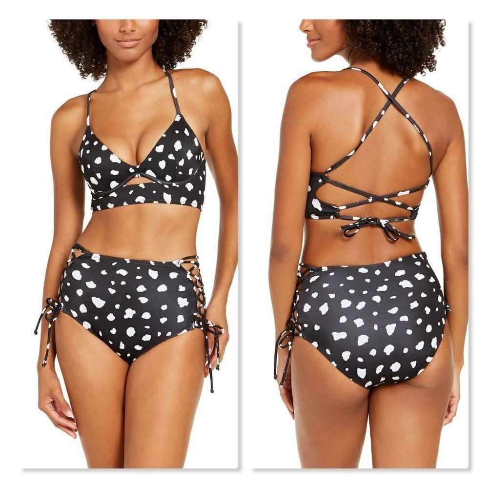 SUNDAZED Spot On Jenna Bra Sized Bikini Set 34D